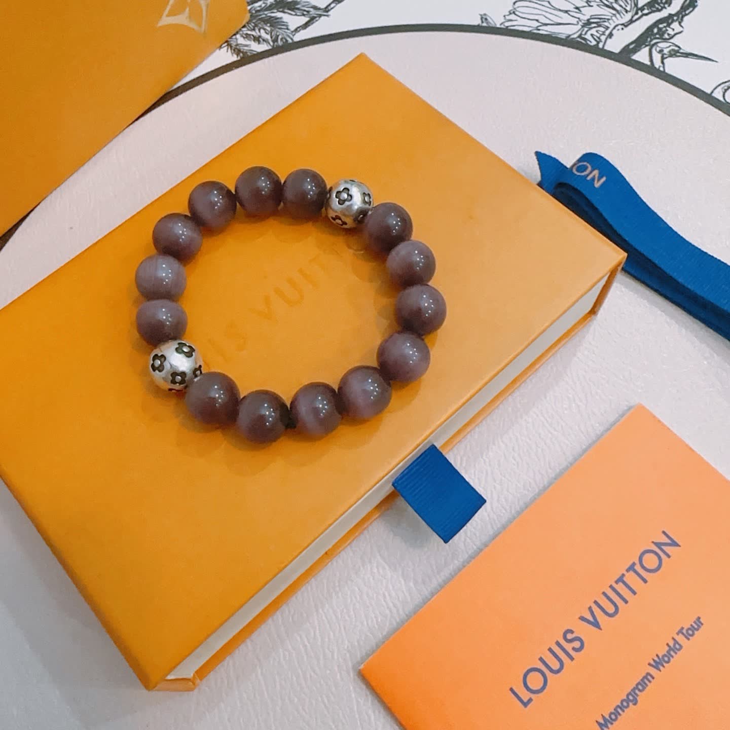 Louis Vuitton Beaded Bracelet